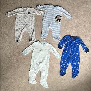 9 month footed sleeper pajamas